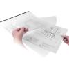 imagePlustek A2 Scanner Carrier Sheet Scan A2 Paper by Folding to A3  Protects Flimsy Wrinkled or Torn Papers for Old Blueprint Report Newspaper Crinkled Photos