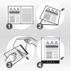 imagePlustek A4  Letter Size Document Carrier Sheets Pack of 5  Protects Fragile Paper and A3 Size Document by Folding Support Epson Brother Fujitsu and Canon Document Scanner
