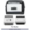 imagePlustek Large Document Scanner Carrying Case Bag  for Plustek Scanner Fujitsu Fi Series Brother and Raven Scanner use DustProof AntiStatic Dust Cover ampamp Protector