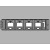 imagePlustek OpticFilm 135 ampamp 135i 35mm Mounted Slides Holder for OpticFilm 135 Series use only