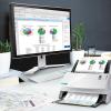 imagePlustek PS3140U Duplex Document Scanner Citrix Ready ampamp Twain Support for PC and Mac Scan and Save Batch Documents