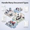 imagePlustek PS3140U Duplex Document Scanner Citrix Ready ampamp Twain Support for PC and Mac Scan and Save Batch Documents