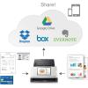 imagePlustek eScan A350 Wireless Network Document Scanner 25 ppm  Stand Alone 7quot Touchscreen  50 Sheet auto Document Feeder ADF  Support TwainPC and Mac