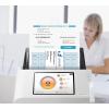 imagePlustek eScan A350 Wireless Network Document Scanner 25 ppm  Stand Alone 7quot Touchscreen  50 Sheet auto Document Feeder ADF  Support TwainPC and Mac