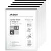 imagePlustek A4  Letter Size Document Carrier Sheets Pack of 5  Protects Fragile Paper and A3 Size Document by Folding Support Epson Brother Fujitsu and Canon Document Scanner