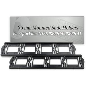imagePlustek 2 x 35 mm Mounted Slide Holders Positive for OpticFilm 7283 Series use only 8100 ampamp 8200i ampamp 8300i