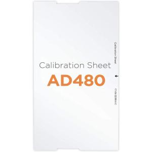 imagePlustek Calibration Control Sheet  for AD480 Document Scanner only
