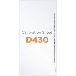 imagePlustek Calibration Control Sheet  for D430 Document Scanner only