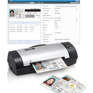 imagePlustek Duplex Driver License ampamp ID Card Scanner  Bundle Software can Automatically Extracts ID Data and Populates into Data Fields in Addition to Age Verification Support Windows only