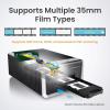 imagePlustek OpticFilm 135i  Automatic Film ampamp Slide Scanner Batch converts 35mm Slides ampamp Film Negatives Support 3rd Party Editing Software Export Max 7200 dpi
