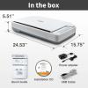 imagePlustek OpticPro A320E  A3 CCD Sensor Flatbed Scanner 12quot x 17quot scan Area with 78 Second Speed WindowsMac ICA ampamp Twain Compliant