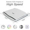 imagePlustek OpticSilm 550 Plus  High Speed Flatbed Passport and Card Scanner Scan PassportID Card just 15 Second Windows and Twain Compliant