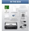 imagePlustek PSD300 Plus Document Scanner with ADF Directly scan to Cloud SharePoint Office 365 and Builtin Barcode Recognition Function