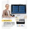 imagePlustek PSD300 Plus Document Scanner with ADF Directly scan to Cloud SharePoint Office 365 and Builtin Barcode Recognition Function