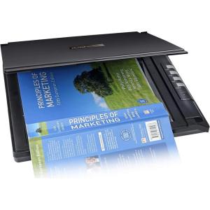 imagePlustek OpticSlim 2700  High Speed Flatbed Scanner 3sec Fast scan Speeds Compact Design for Home and Home Office Windows and Mac Support